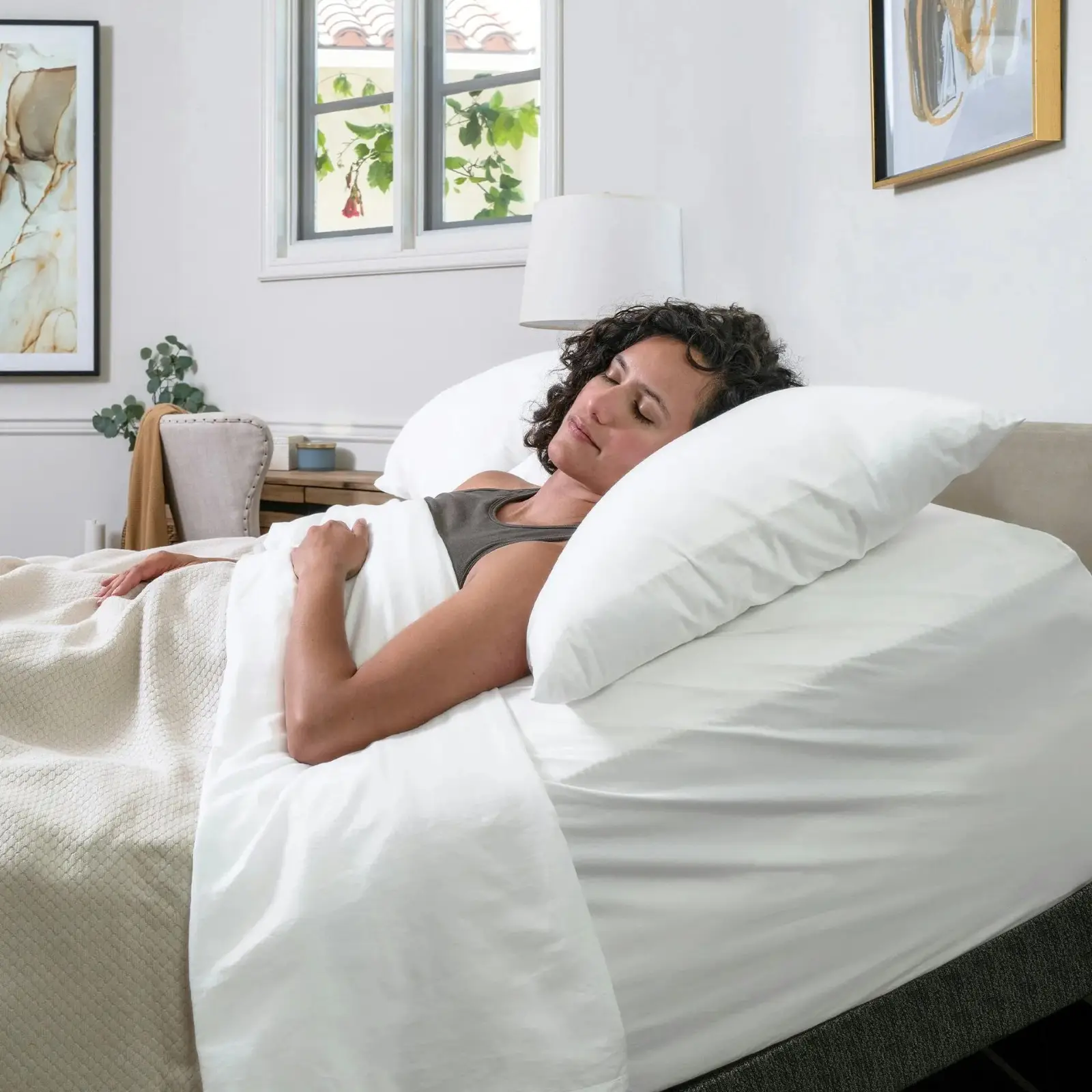 Zenhaven® Latex Mattress showing its layered latex comfort construction