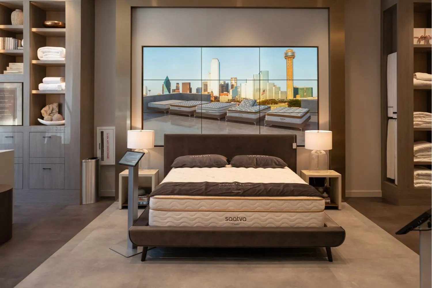 Zenhaven® Latex Mattress showing two distinct comfort options in a reversible design