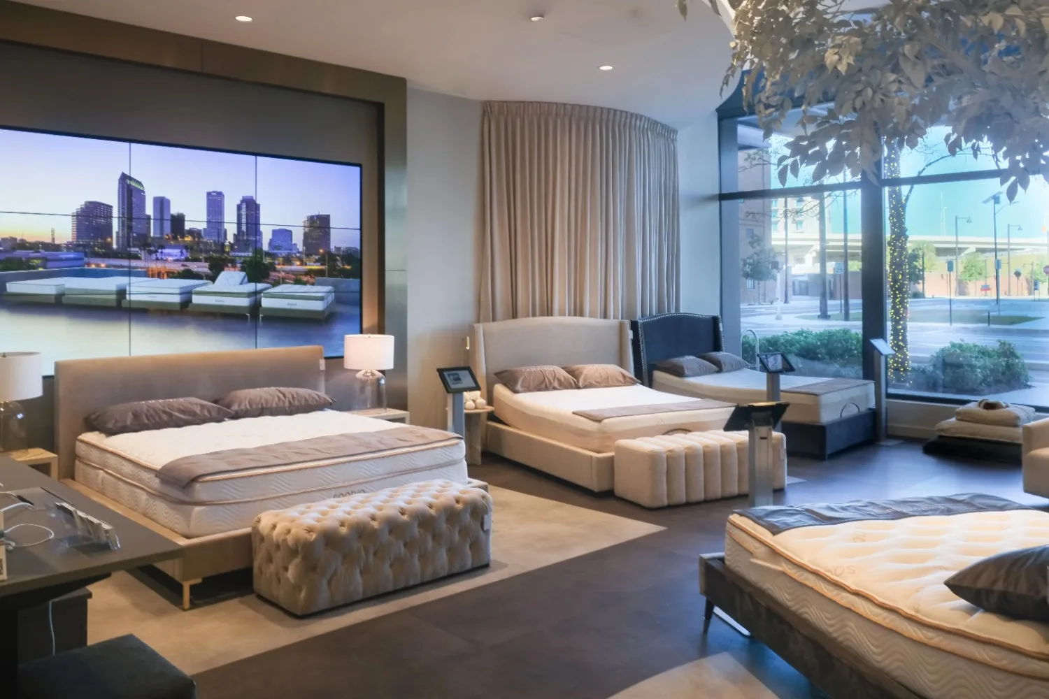 Zenhaven® Latex Mattress creating a relaxed and inviting bedroom environment